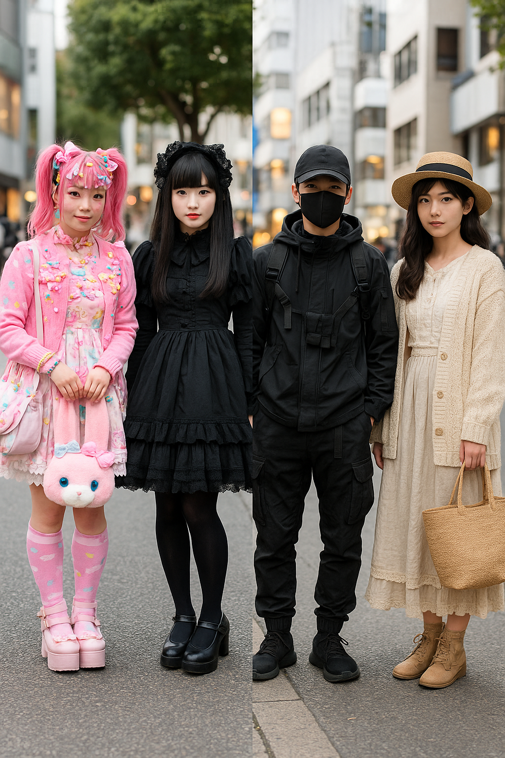 A japán utcai stílus varázsa – amikor a divat szabad művészetté válik