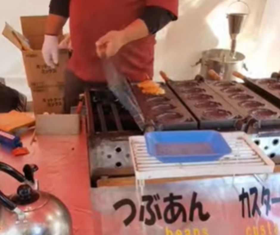 Kiotóban ettünk egy utcai árusnál – Taiyaki, a hal formájú csoda